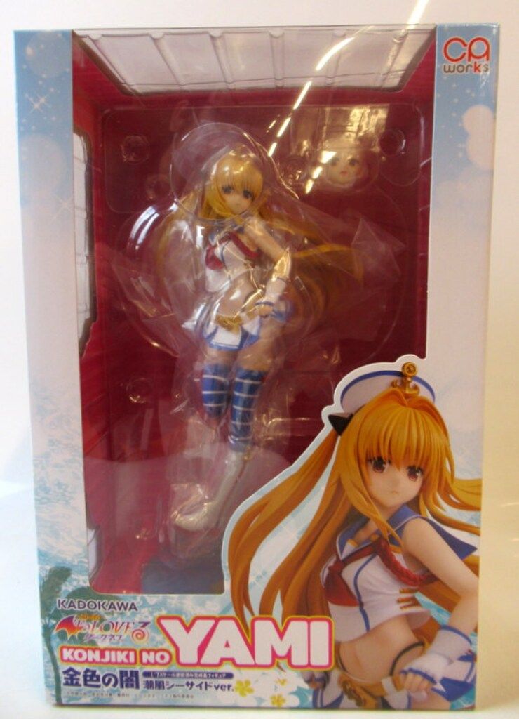 キャラアニ CAworks 金色の闇 潮風シーサイドver 特装版+キャンバスアート PVC