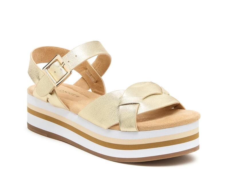ケルシーダッガー レディース シューズ サンダル プラットフォーム Kelsi Dagger BrooklynBreeze Platform Sandal Gold Metallic ゴールド