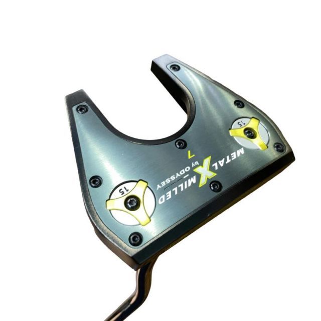 【中古】 オデッセイ METAL-X MILLED #7 34インチ パター PT スチール (フレックスその他) メンズ 男性用 右利き 右用 Cランク ゴルフクラブ