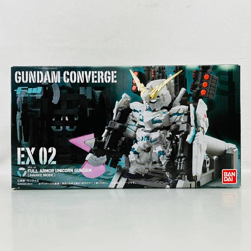未開封】 ガンダム コンバージ FW EX 02 フルアーマーユニコーン