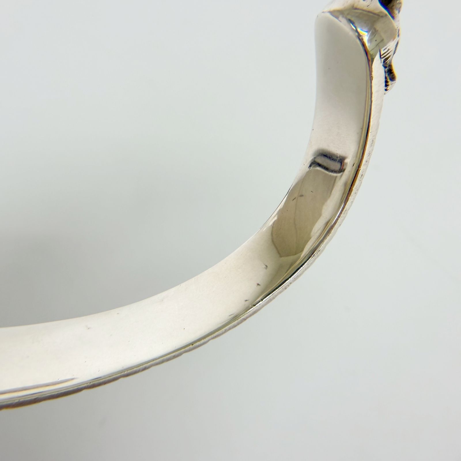 中古】GUCCI グッチ キャットヘッド アラベスク インターロッキングG