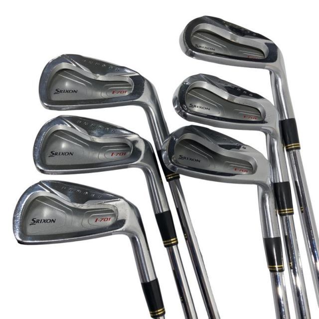 【中古】 ダンロップ SRIXON I-701 6S アイアンセット IR NS PRO 950GH (フレックスR) メンズ 男性用 右利き 右用 Dランク ゴルフクラブ