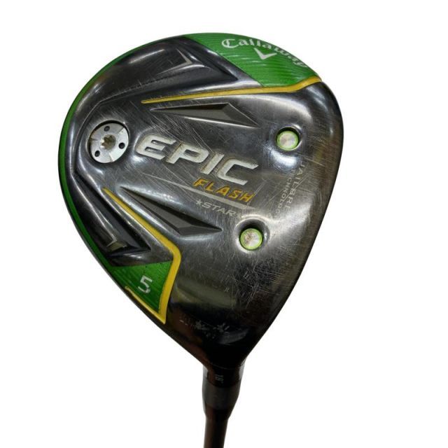【中古】 キャロウェイ EPIC FLASH STAR 5W フェアウェイウッド FW Speeder EVOLUTION for CW(フェアウェイ) (フレックスS) メンズ 男性用 右利き 右用 Cランク ゴルフクラブ