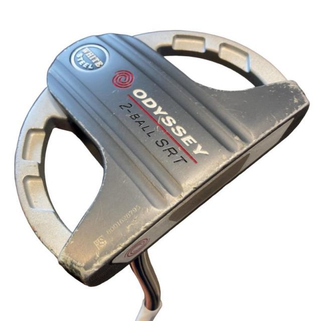 【中古】 オデッセイ WHITE STEEL 2・ball SRT 34インチ パター PT スチール (フレックスその他) メンズ 男性用 右利き 右用 Dランク ゴルフクラブ