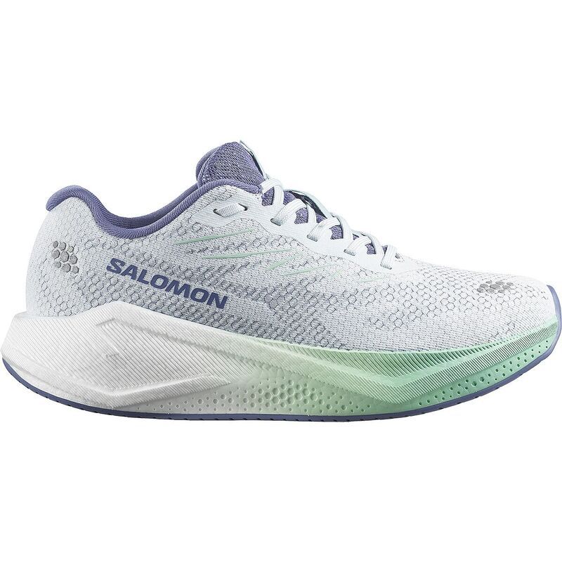 サロモン レディース シューズ スニーカー Salomon Aero Blaze 4 Running Shoe Womens Ancient WaterWhiteHeron ホワイト