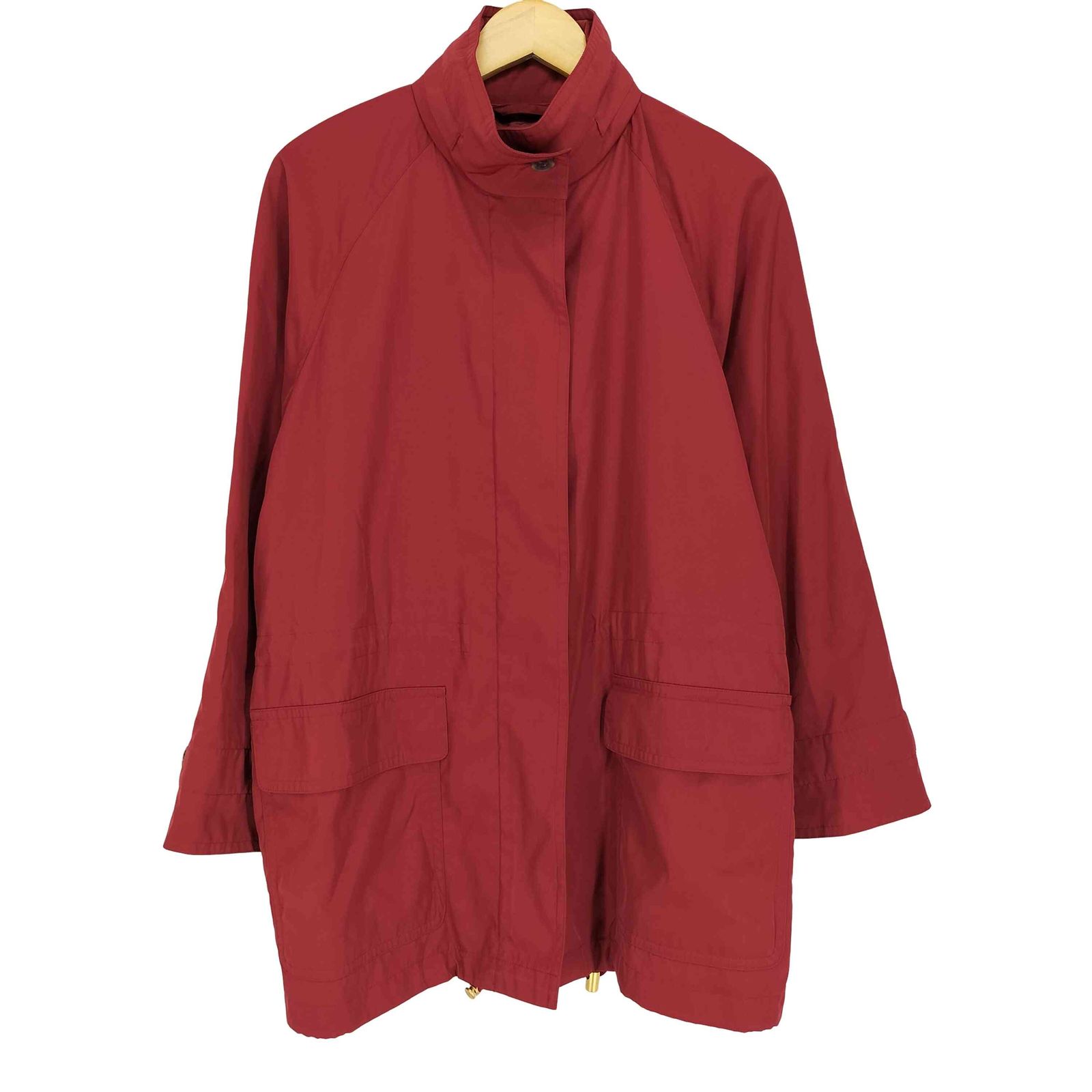 アクアスキュータム AQUASCUTUM 比翼 ドローコード フードインジップ 