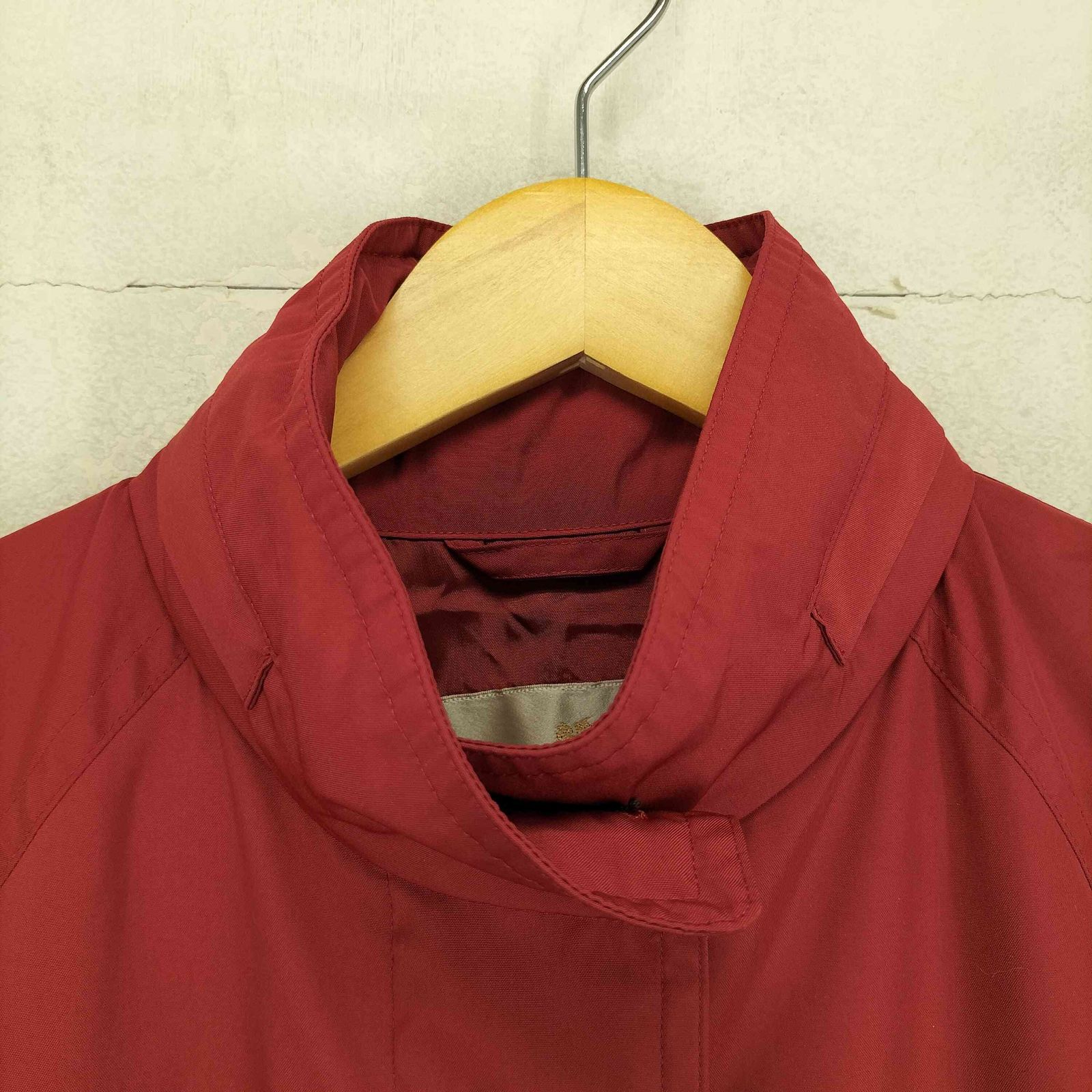 アクアスキュータム AQUASCUTUM 比翼 ドローコード フードインジップ 