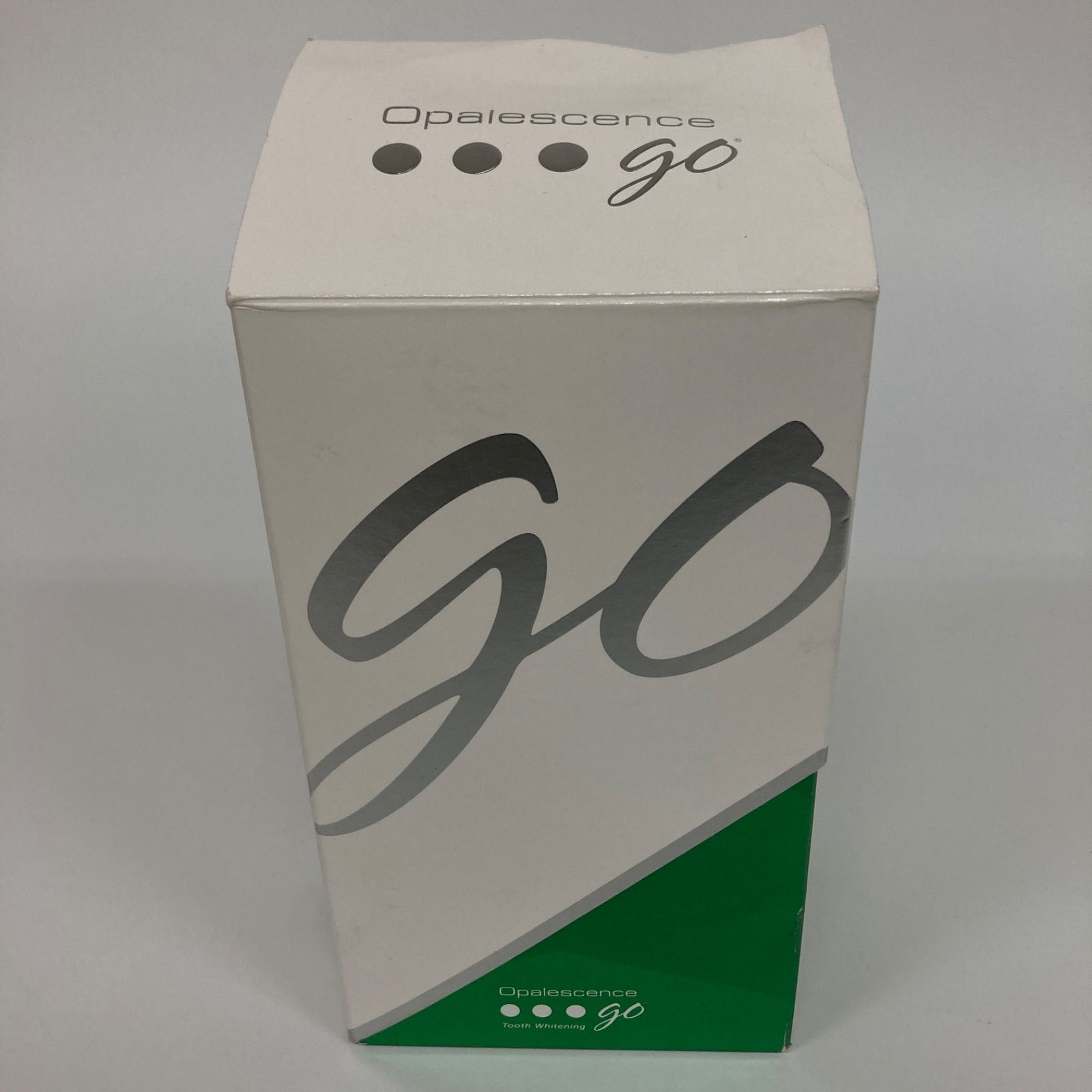【新品開封未使用品】オパールエッセンスGo 歯科医院専売 マウスピース ペイシェントセット 上下10セット分 グリーン 【k1647】