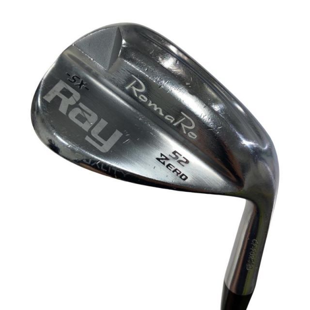 【中古】 RomaRo RomaRo Ray SX-ZERO 52° ウェッジ WG 純正特注シャフト (フレックスR) メンズ 男性用 右利き 右用 Cランク ゴルフクラブ