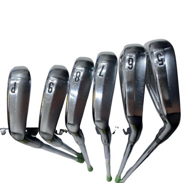 【中古】 ダンロップ SRIXON ZX5 Mk II 6S アイアンセット IR 純正特注シャフト (フレックスS) メンズ 男性用 右利き 右用 Cランク ゴルフクラブ