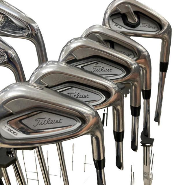 【中古】 タイトリスト Titleist T300 5S アイアンセット IR NS PRO 950GH neo (フレックスS) メンズ 男性用 右利き 右用 Cランク ゴルフクラブ