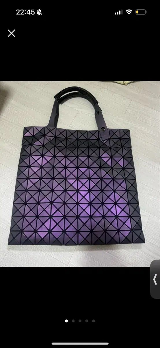 正規品 BAO BAO ISSEY MIYAKE プリズム ドット バッグ オーロラ パープル 58,753円