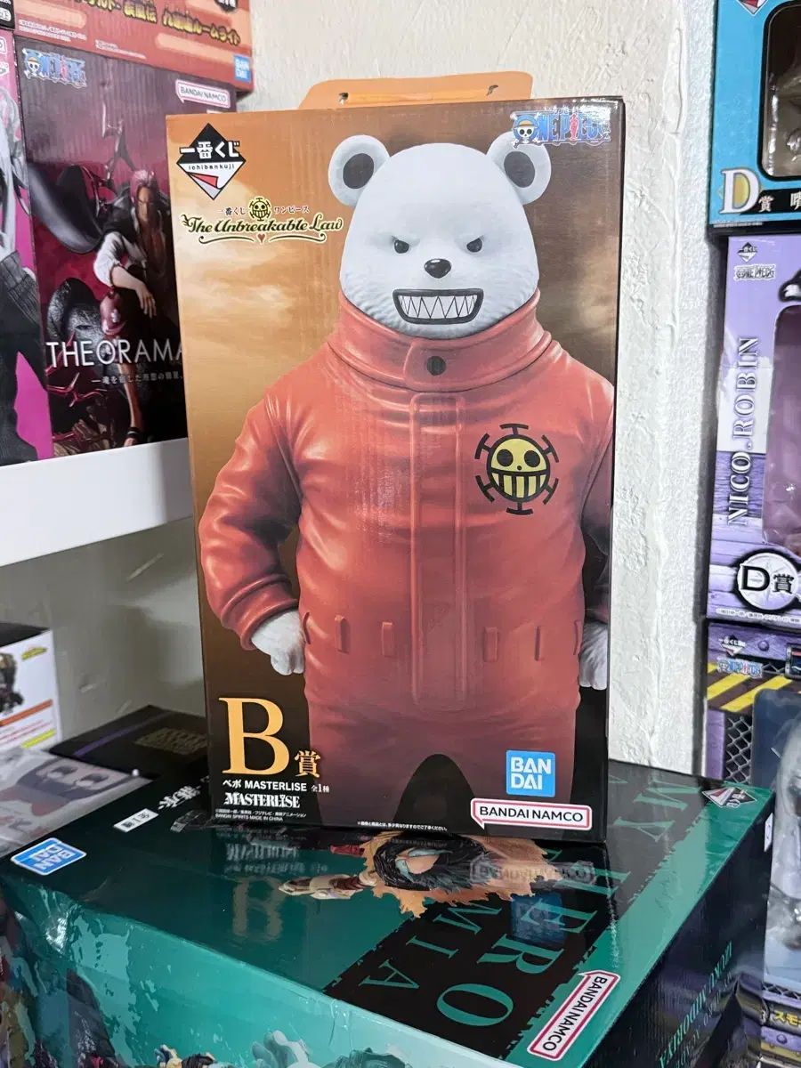 新品未開封：ONE PIECE 一番くじ B賞 ベポ フィギュア