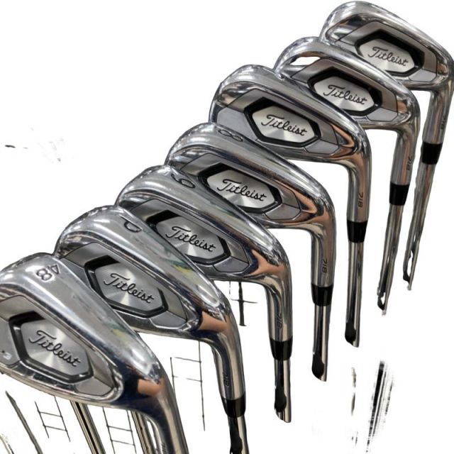 【中古】 タイトリスト Titleist AP3 718 7S アイアンセット IR NS PRO MODUS3 TOUR105 (フレックスS) メンズ 男性用 右利き 右用 Cランク ゴルフクラブ