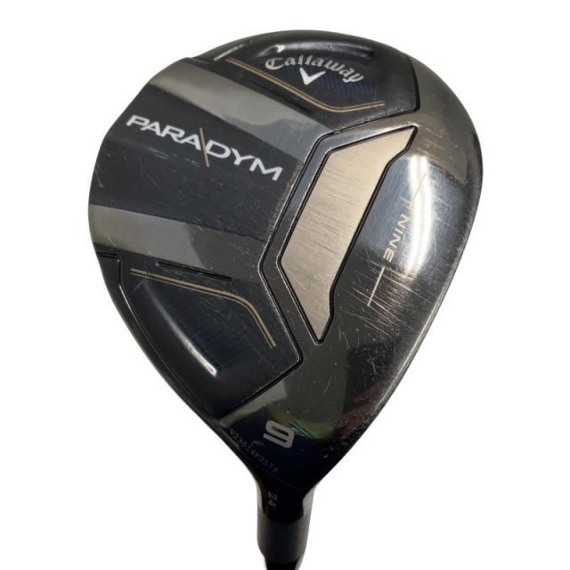 【中古】 キャロウェイ PARADYM 9W フェアウェイウッド FW VENTUS TR 5 for CW(PARADYM FW) (フレックスSR) メンズ 男性用 右利き 右用 Cランク ゴルフクラブ