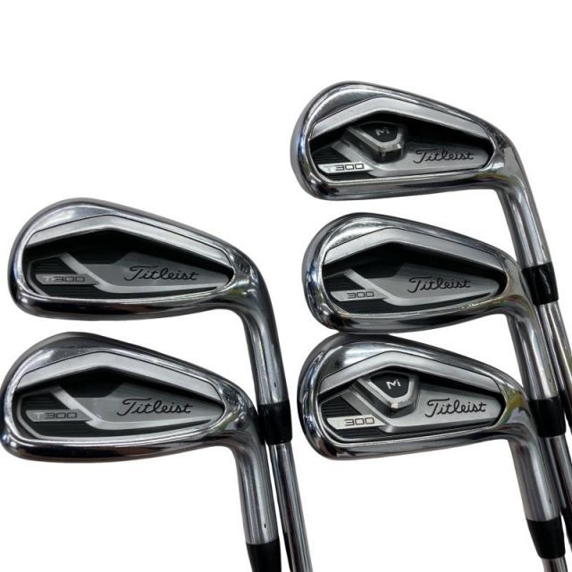 【中古】 タイトリスト Titleist T300(2021) 5S アイアンセット IR NS PRO 880 AMC (フレックスS) メンズ 男性用 右利き 右用 Dランク ゴルフクラブ