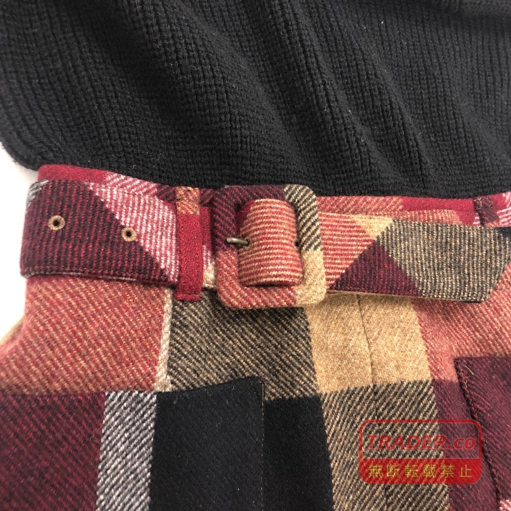 02w27283 BLUE LABEL CRESTBRIDGE ニットワンピース ブラック 36 中国