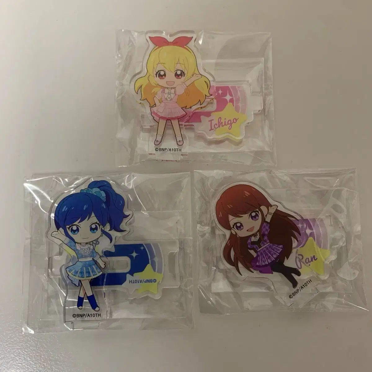 アイカツ！ アイムスター スターウェイ ソール ソレイユ ミニ アクリル いちご 葵 蘭