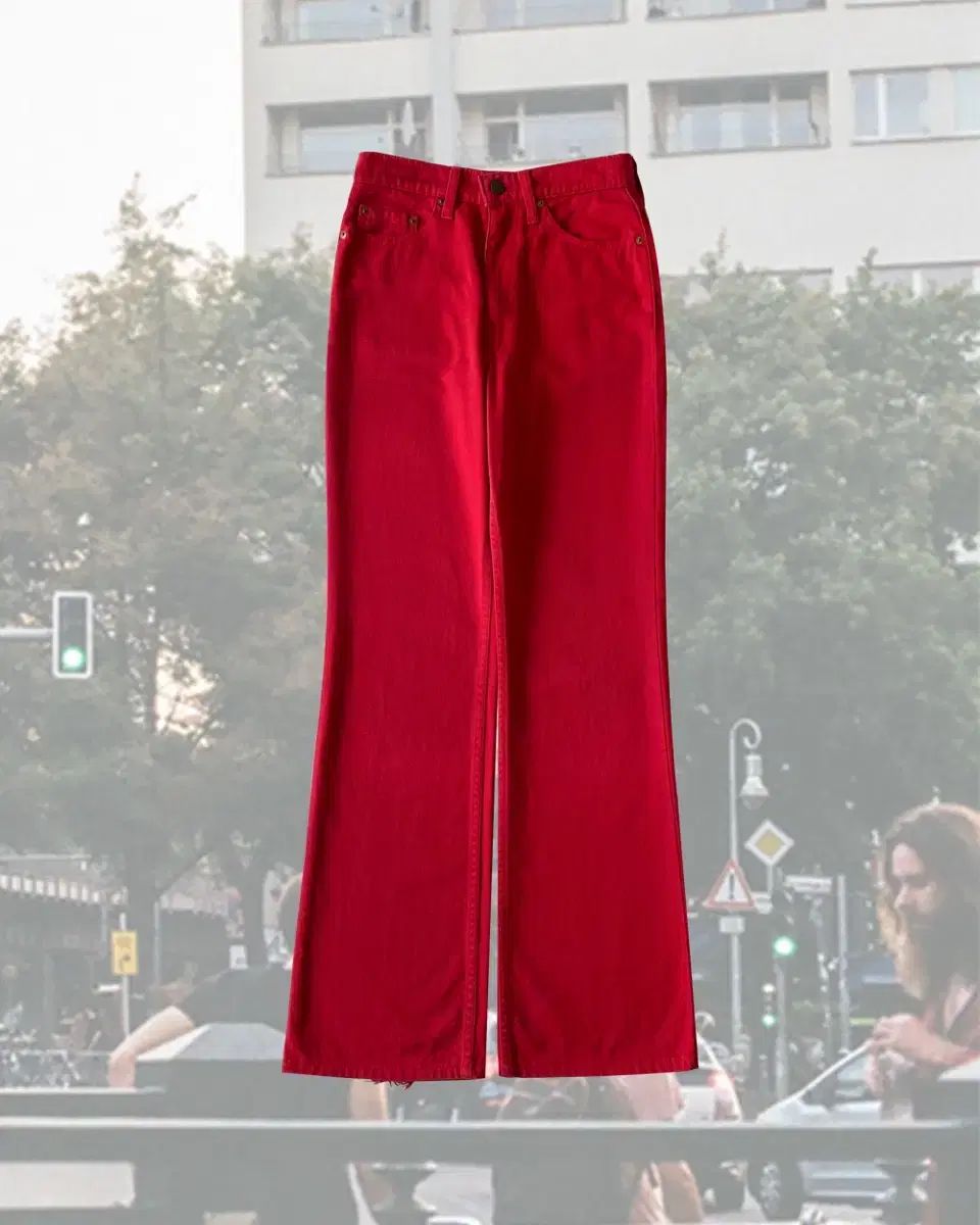 90s ヴィンテージ LEVI'S 517 ブーツカット レッド パンツ 18,026円