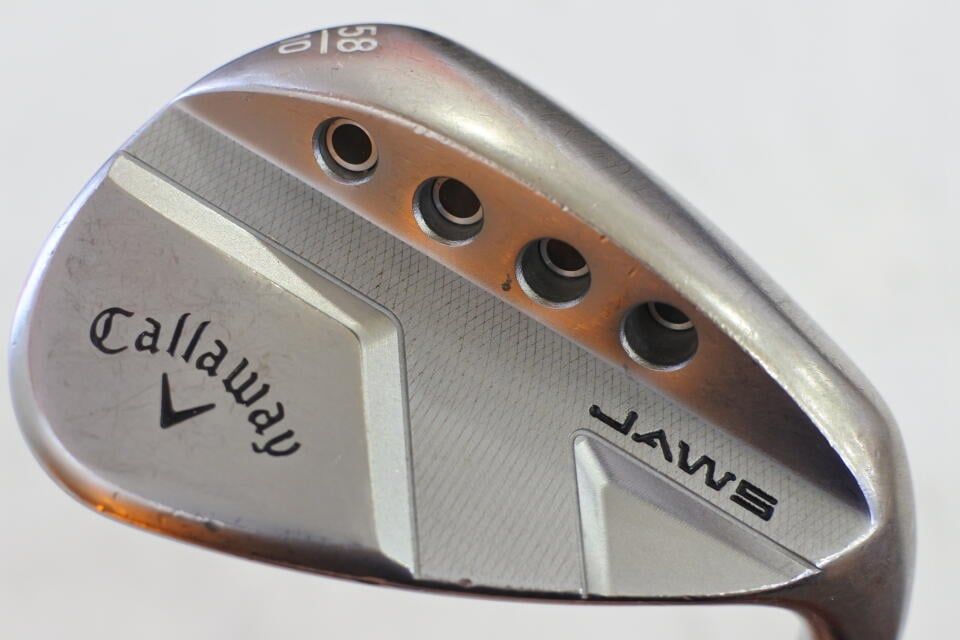 キャロウェイ　JAWS FULL TOE　58度　ATTAS IRON 60　Sフレックス　ウェッジ　中古　ゴルフドゥ！春日井店【最短即日発送】