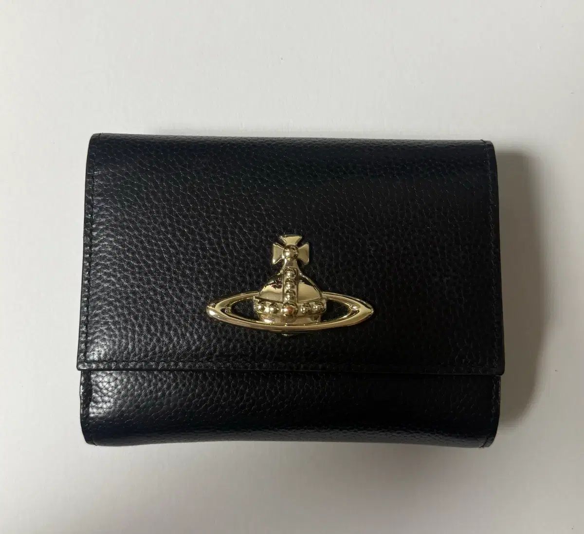 Vivienne Westwood ヴィヴィアン・ウエストウッド カード 財布 ブラック ( 日本 限定 3段 二つ折り財布 )