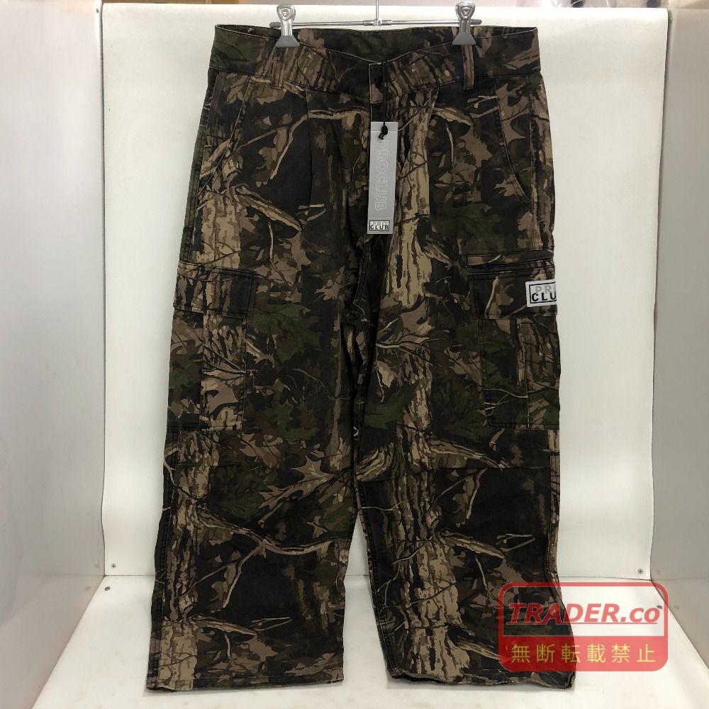 02w27287 PRO CLUB プロクラブ Heavyweight Twill Pleated Wide Leg
