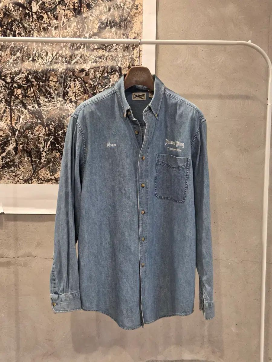 L.L.Bean デニムシャツ メンズ100