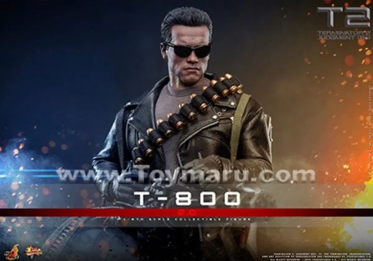 ホットトイズ MMS795 ターミネーター2 トゥー・ディ・エイ T-800 2 0 未開封 出品