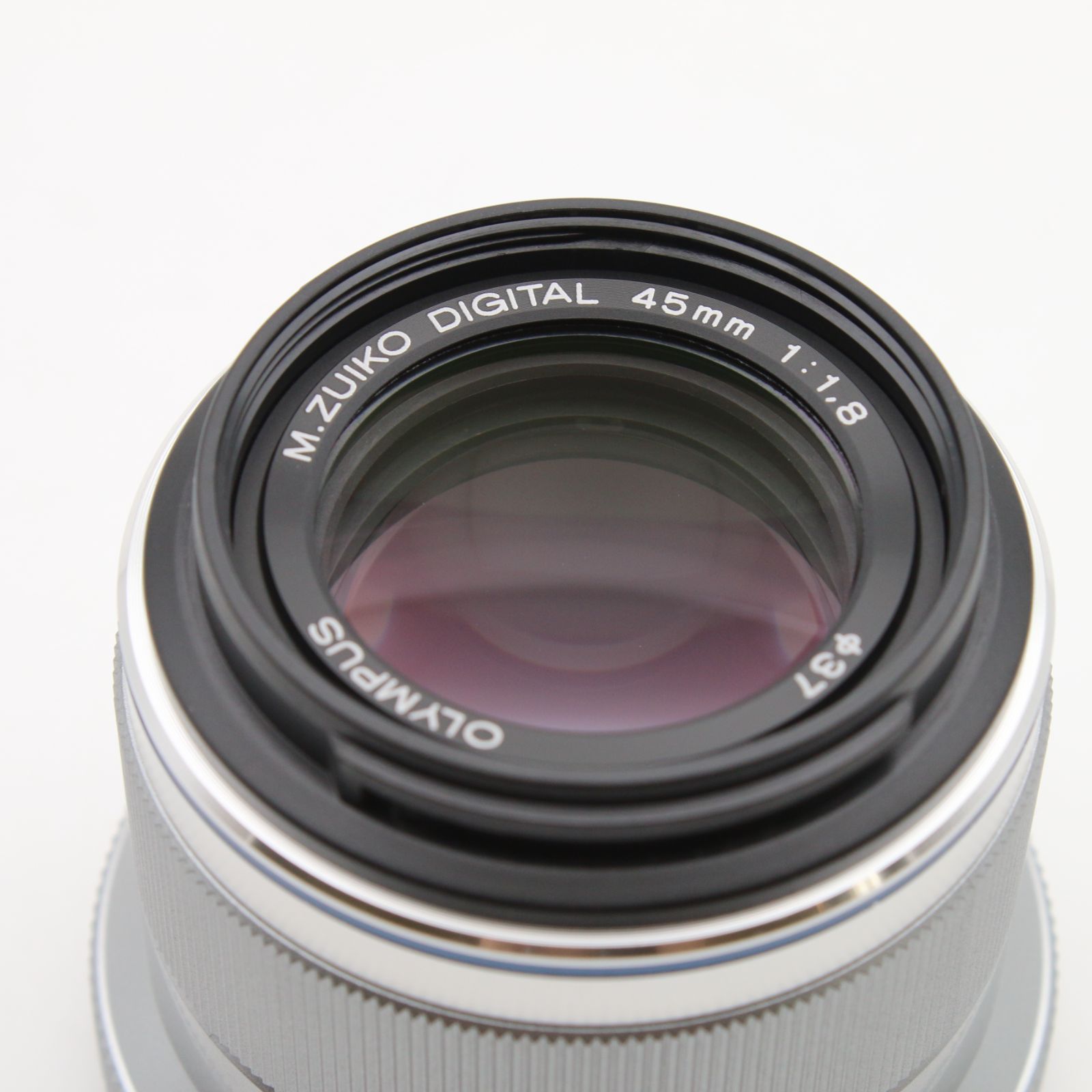 極上品】 OLYMPUS M.ZUIKO DIGITAL 45mm F1.8 シルバー 単焦点レンズ