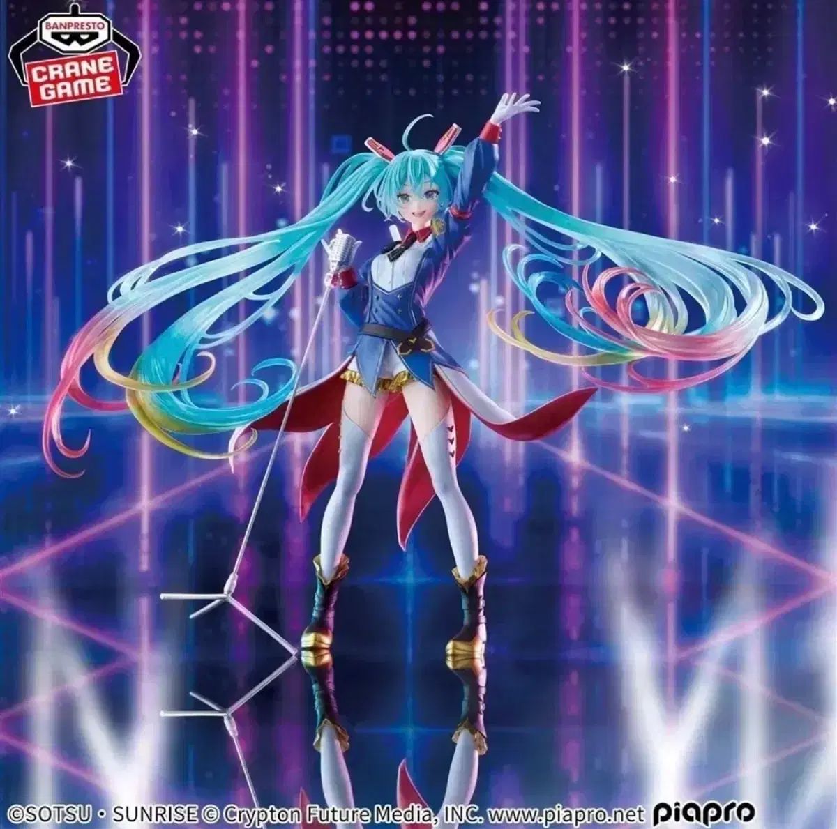 figura hatsune miku gundam