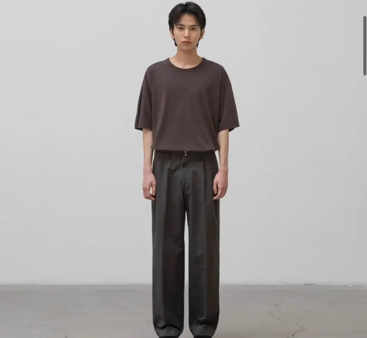 ANOTHER OFFICE サンティアゴ デニムパンツ Dark Oak 00