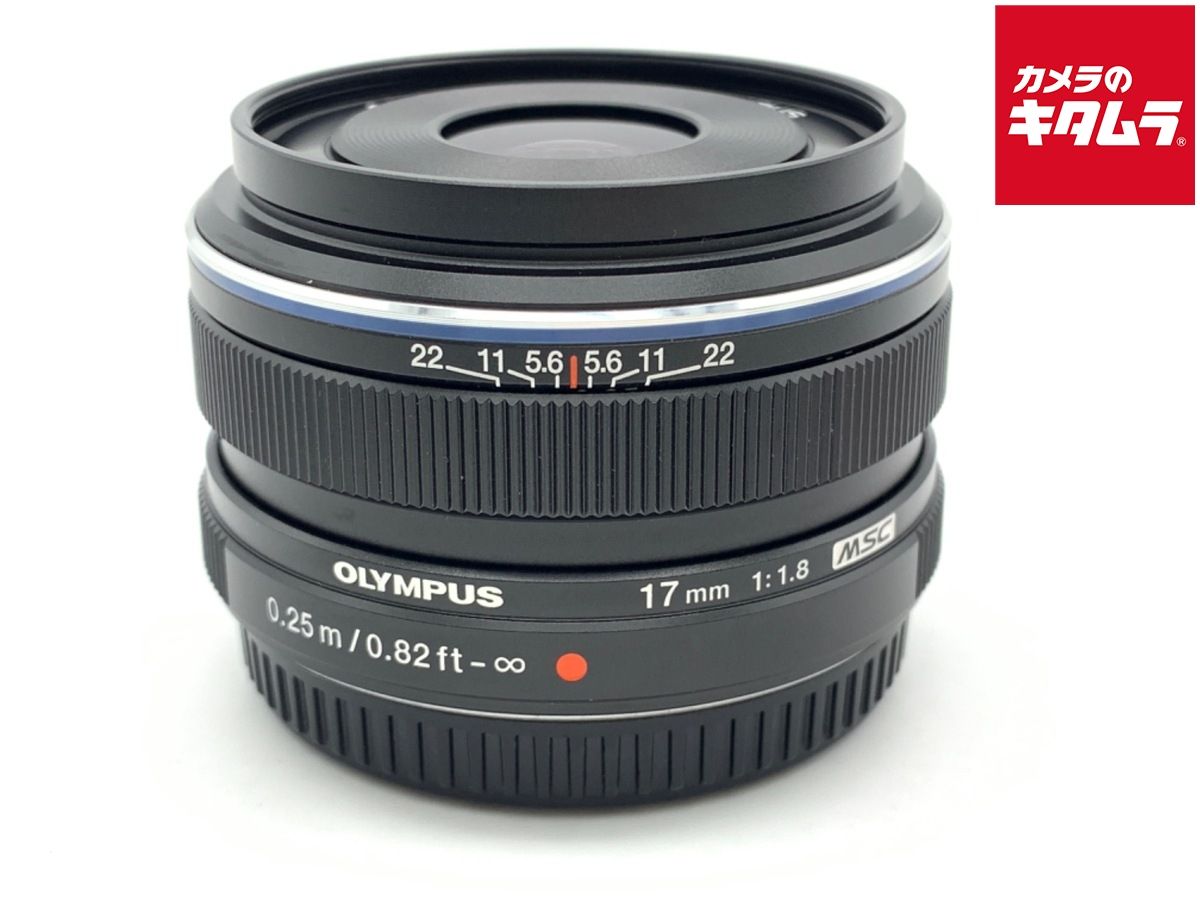 【中古】 【良品】 オリンパス M.ZUIKO DIGITAL 17mm F1.8 ブラック