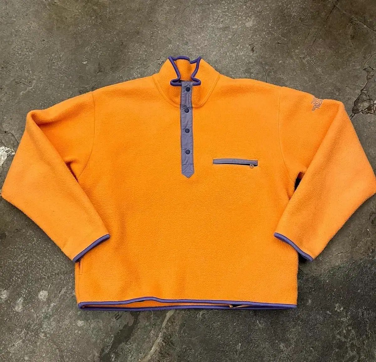 80年代 TNF og パープルレーベル スナップTシャツ