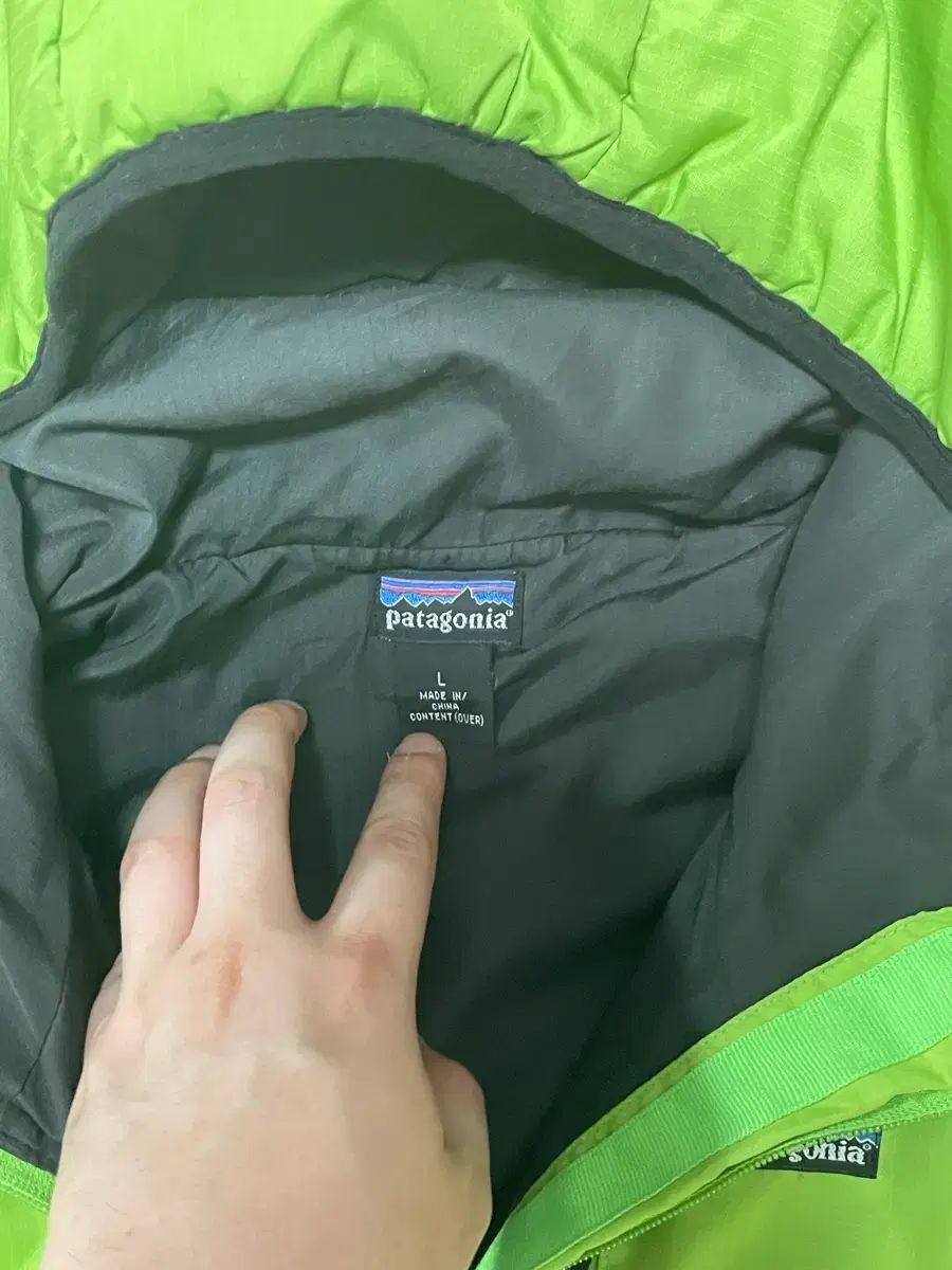 ヴィンテージ patagonia(パタゴニア) ダスパーカ アシッドグリーン