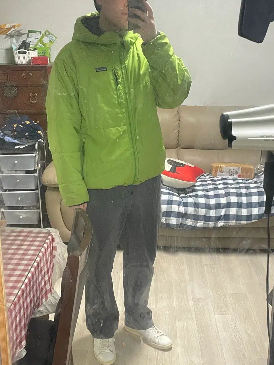ヴィンテージ patagonia(パタゴニア) ダスパーカ アシッドグリーン