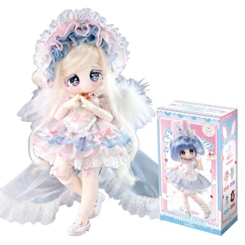 msブラインドドール 甘絨のショーケース ブラインドボックス BJDドール 1/6 スケール BJD 可動フィギュア アニメフィギュア ガーリーギフト 15歳以上からPVC&ABS製 衣装コレクターズ フィギュア レア隠し-レインボースフレ 9,394円