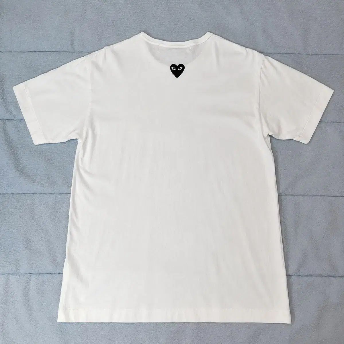 PLAY コム・デ・ギャルソン バッグ ブラックハート Tシャツ 白 XL 正規品