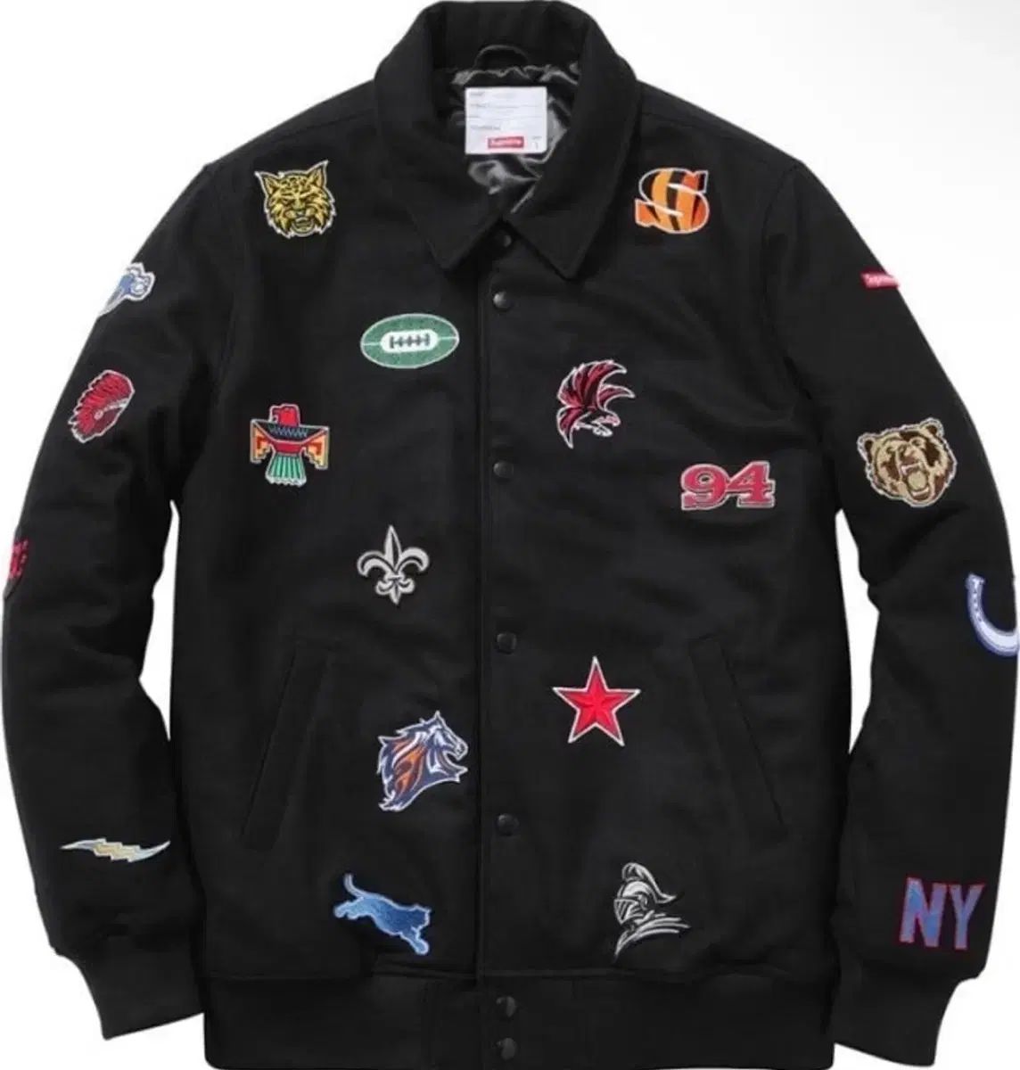 シュプリーム NFL スタジャン ジャケット