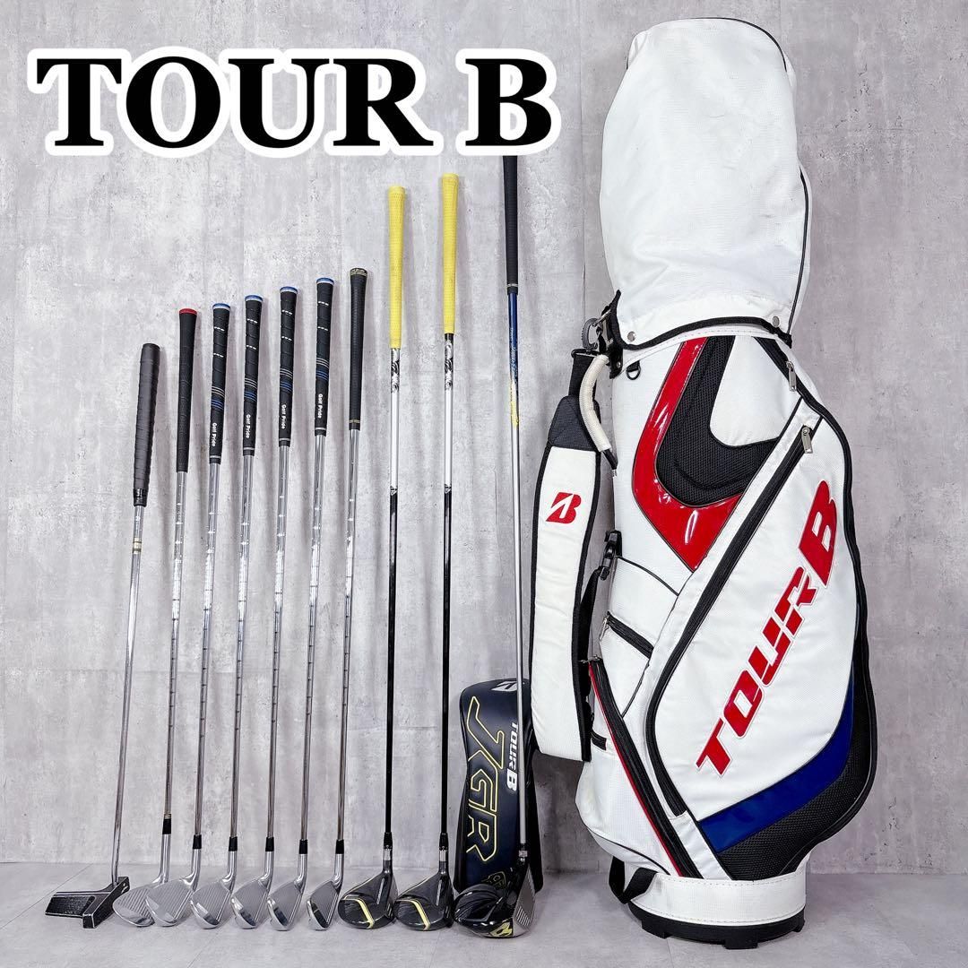 R528 TOUR B ゴルフクラブ メンズ フルセット 11点 JGR GR