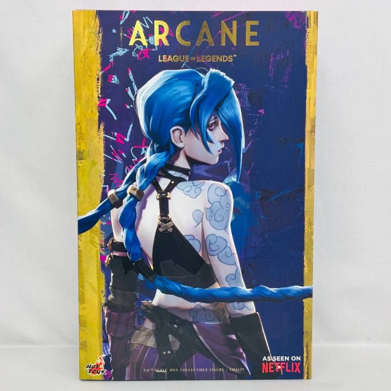 ホットトイズ リーグオブレジェンド アーケイン ジンクス テレビ マスターピース 1/6 スケール フィギュア / Hottoys ARCANE JINX LEAGUE OF LEGENDS