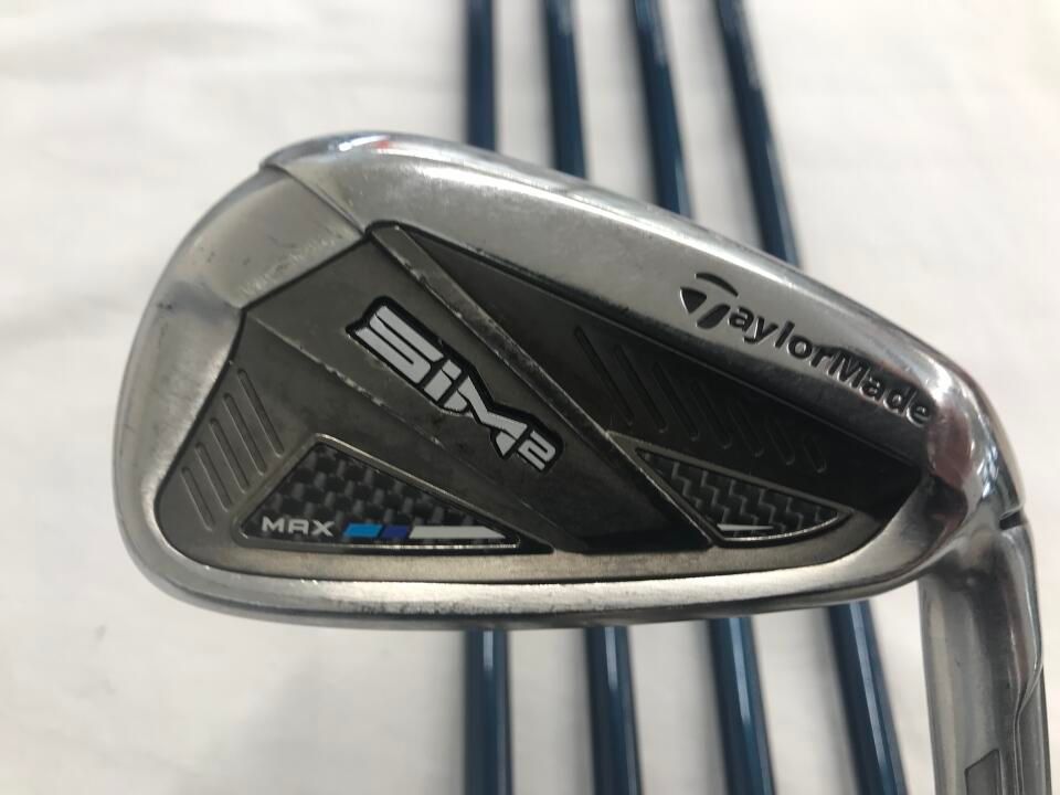 テーラーメイド　SIM2 MAX　TENSEI BLUE TM60(SIM2)　Rフレックス　アイアンセット　中古　ゴルフドゥ！NEXTさいたま三室店【最短即日発送】