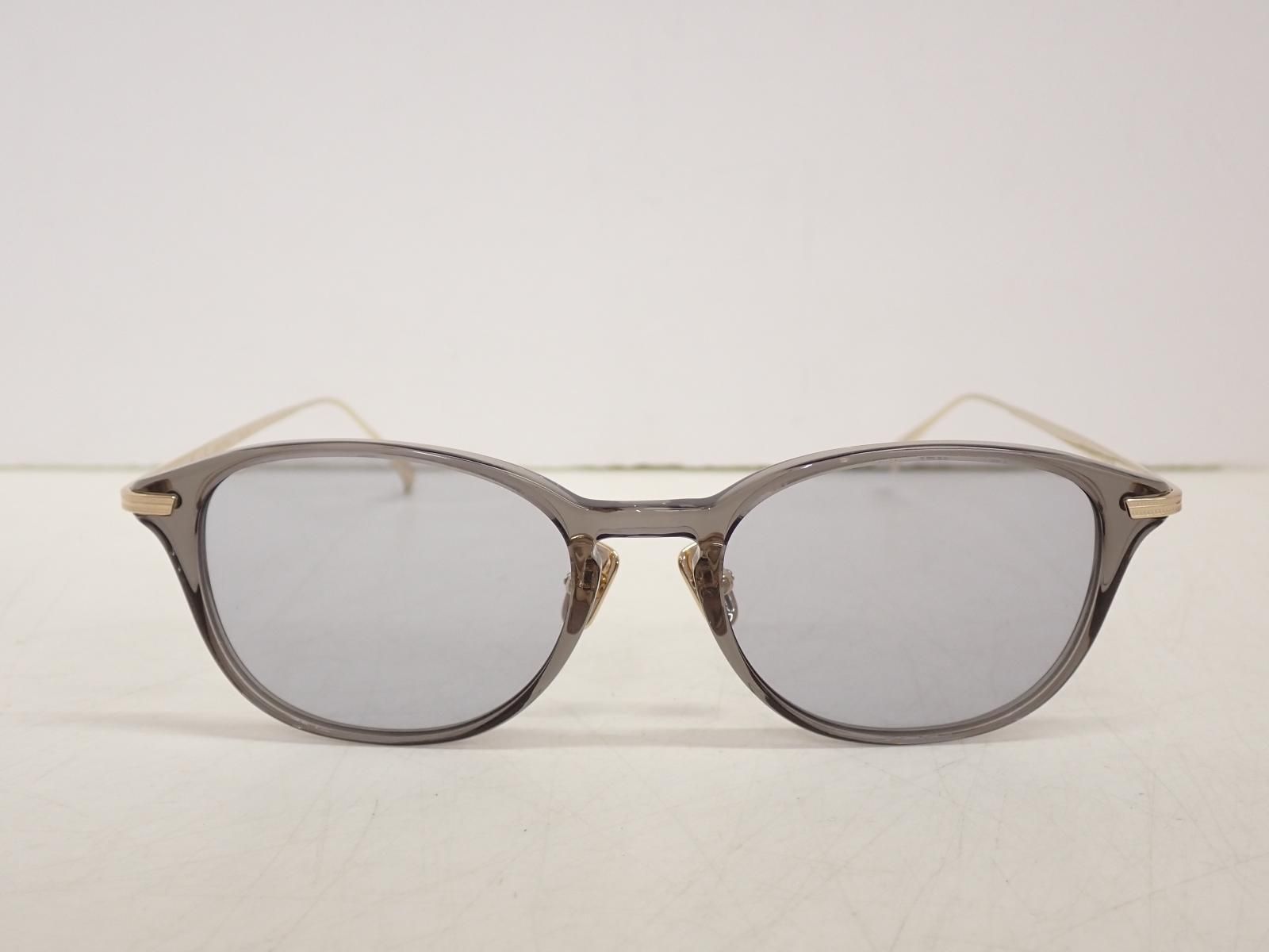 ★9204☆Maison de Luxe LUNETTES メゾンド リュクス ルネッツ ML-115S チタン サングラス 度なし 美品