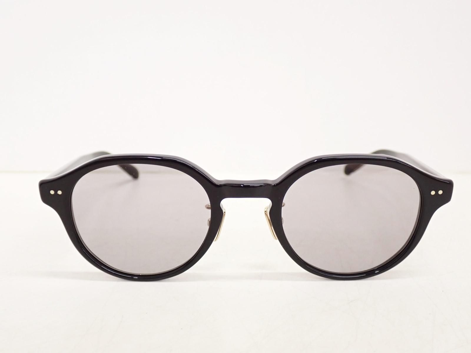 ★9209☆Maison de Luxe LUNETTES メゾンド リュクス ルネッツ ML-123S サングラス ボストン 度なし　極美品