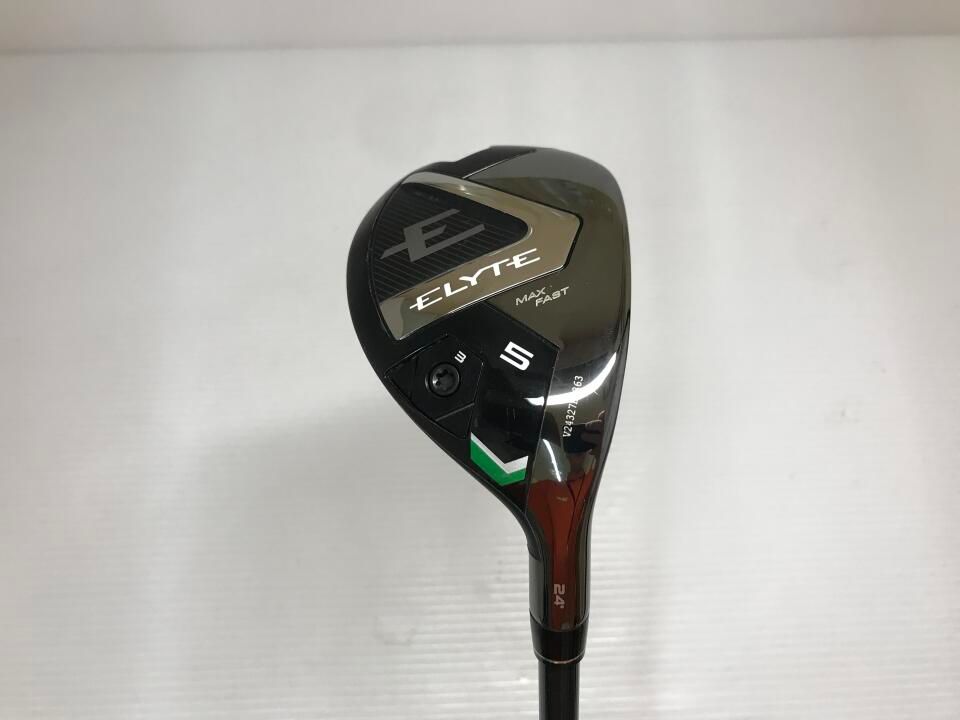 キャロウェイ　ELYTE MAX FAST　24度　LIN-Q GREEN 40 for Callaway　Rフレックス　ユーティリティ　中古【最短即日発送】 23,820円
