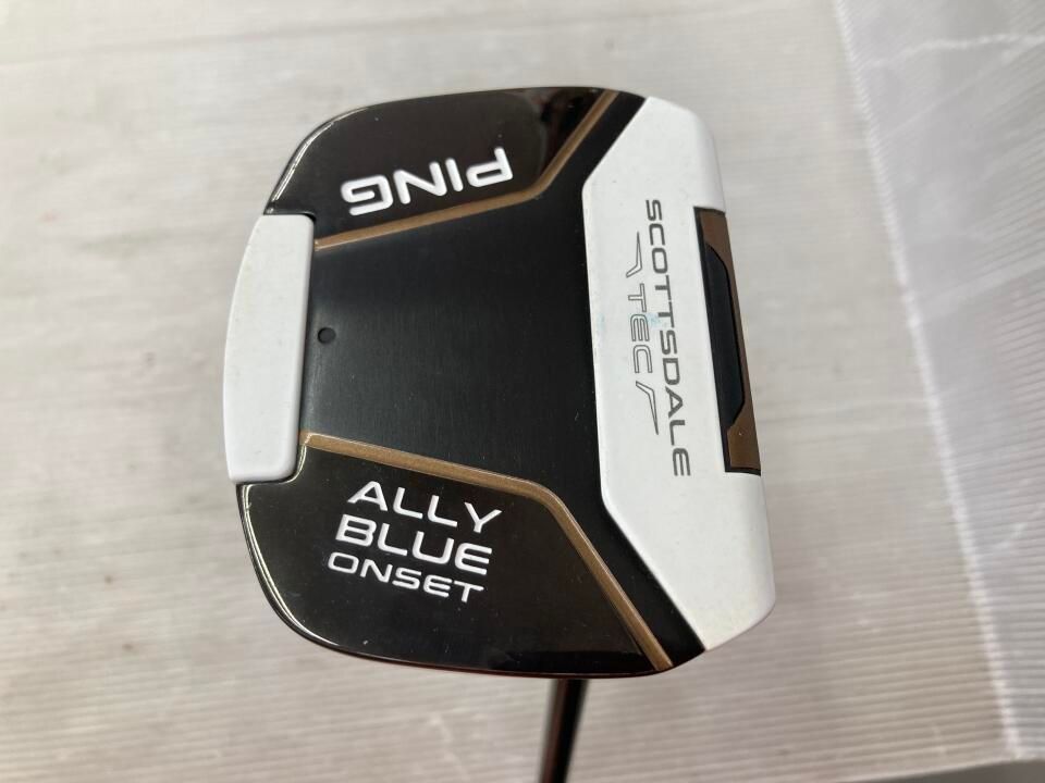 ピン　SCOTTSDALE TEC ALLY BLUE ONSET　パター　中古　ゴルフドゥ！大宮丸ヶ崎店【最短即日発送】