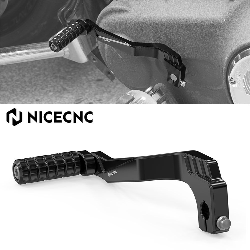 NICECNC ハーレー ダイナ ワイドグライド ローライダー 1993〜2017対応 ファットボブ FXDF ストリートボブ FXDB 2008〜2017対応 スーパーグライド FXD 1995〜2013対応 ギアシフトレバー