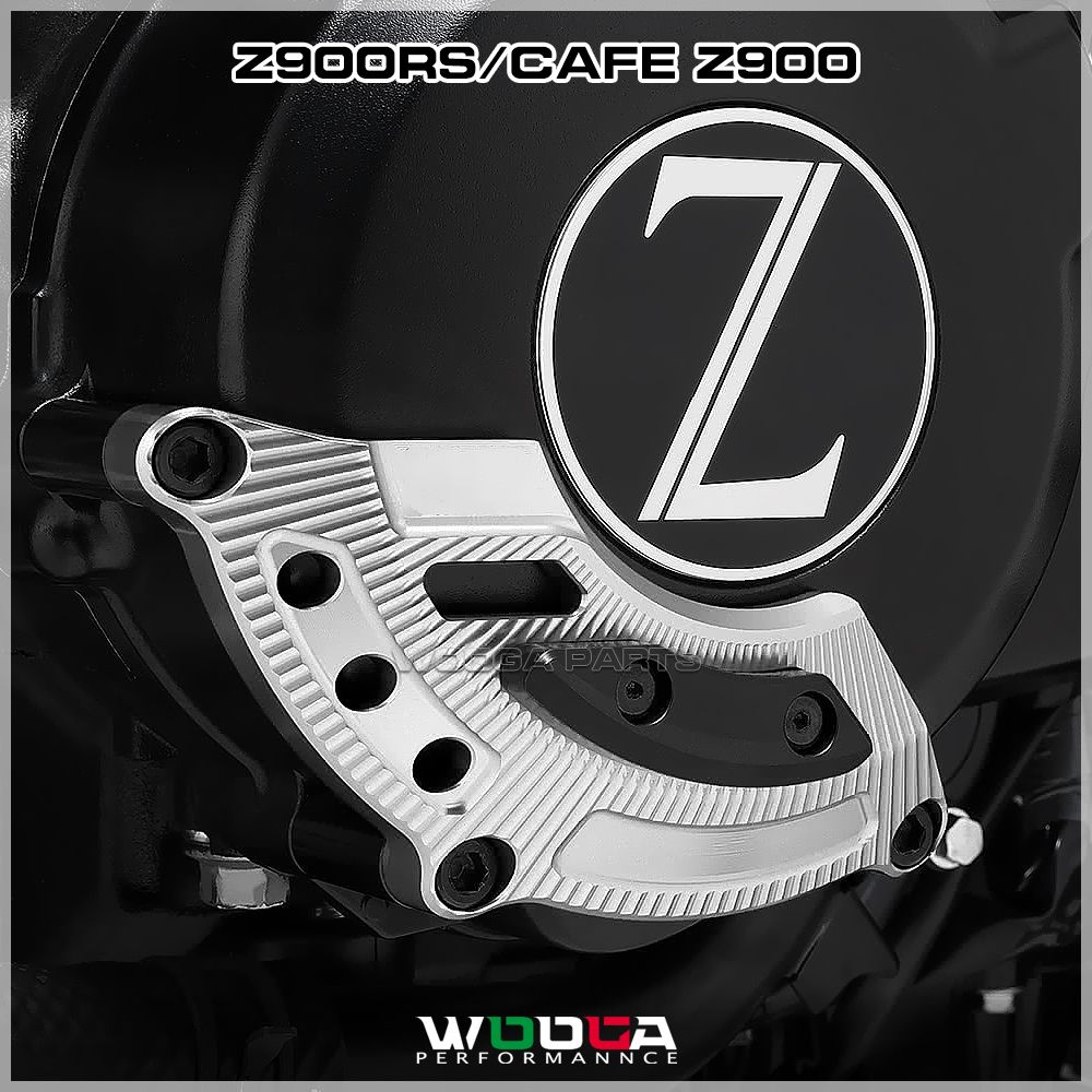 WOOGA カワサキ Z900RS Z900 Z900RSカフェ 2018〜2025対応 エンジンケースセーバーキット 発電機パルサーカバー フレームスライダー アルミ製