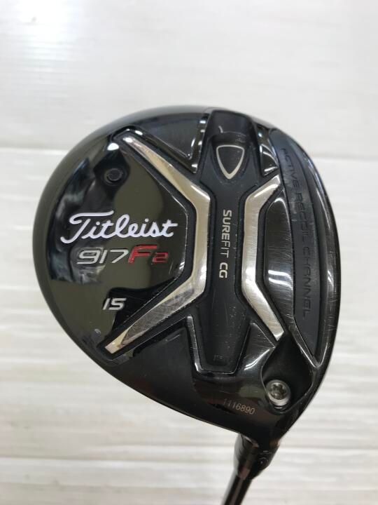 タイトリスト　917F2　15度　ツアーＭＪ-6　Sフレックス　フェアウェイウッド　中古【最短即日発送】 7,710円