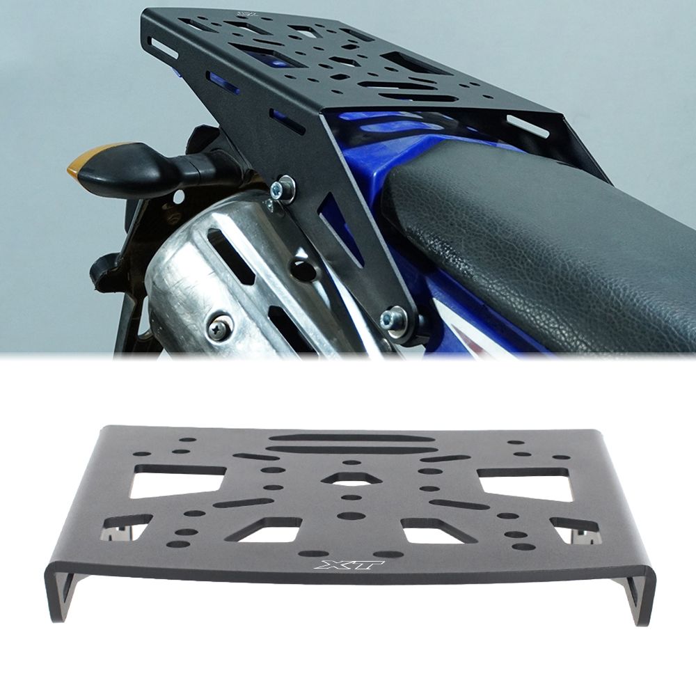 XITOMER ヤマハ XT250 2008〜2026対応 リアラックキャリア 荷物ホルダーブラケット アルミ製