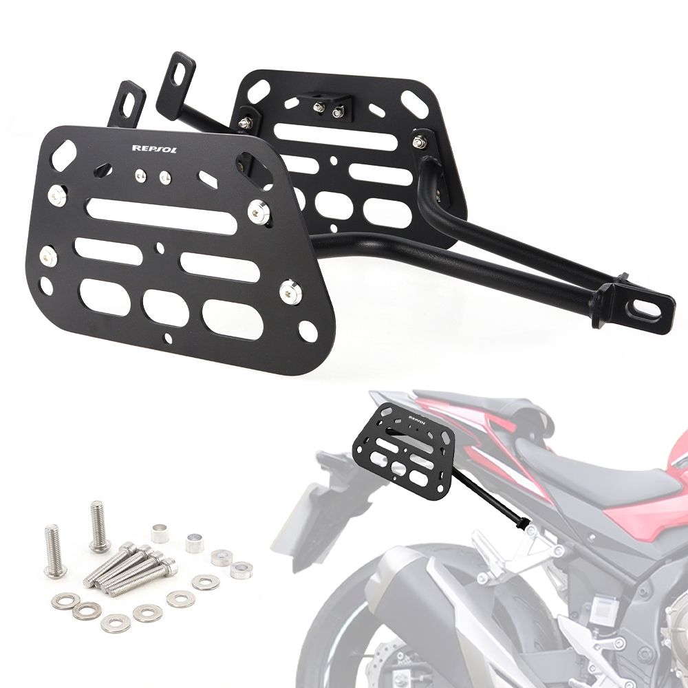 XITOMER ホンダ CB500F CBR500R 2019〜2024 CB500Hornet 2024〜2025対応 サドルバッグサポートバー 取付ブラケット サイド荷物ラック